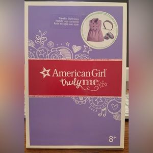 American Girl Trulyme Travel in Style Dress NIB